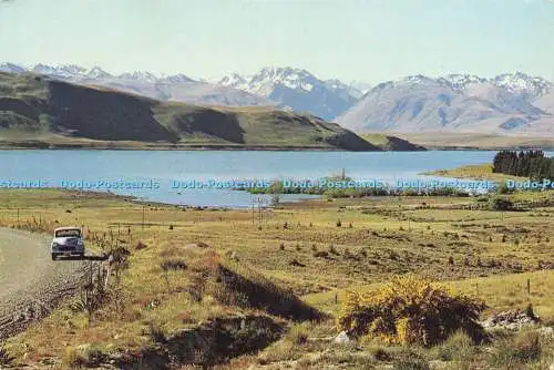 D190873 Lake Tekapo. Mackenzie Country. N. Z. Gladys M. Goodall. Colourchrome Se