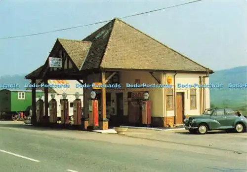 D189239 Colyford Tankstelle. Das Hotel liegt an der A 3052 in Colyford. E. Devon. Neu