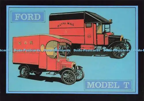 D189248 Royal Mail Contractor Ford 1 Tonne T Transporter. 1919. Richard Blake. 1990