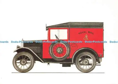 D189253 Morris Minor Van Radstand 6 6. Richard Blake und National Postal Museum