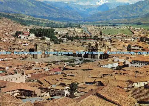 D190924 Panoramablick auf die Stadt. Cusco Peru. 1984. Foto Corbacho