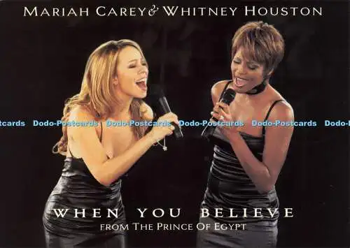 D187819 Mariah Carey und Whitney Houston. When You Believe from the Prince of Eg