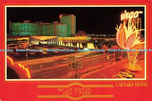 D189261 Las Vegas. Caesars Hotel mit Flamingo Hilton. Taiwan Drucker. Brent. 19