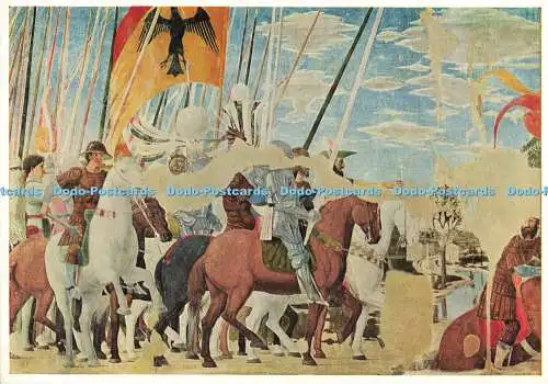 D187823 Piero della Francescana. La Vittoria di Costantino. Particolare. A. Mart