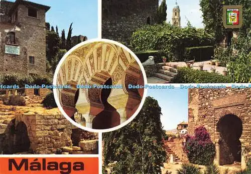 D190949 Nr. 42. Malaga. Costa del Sol. La Alcazaba. L. Dominguez. Escudo De Oro.