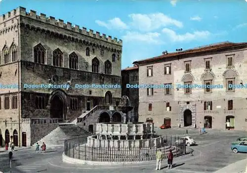 D190954 Perugia. Gemeinde und Großbrunnen. Daca. Cesare Capello. Kodak Ek