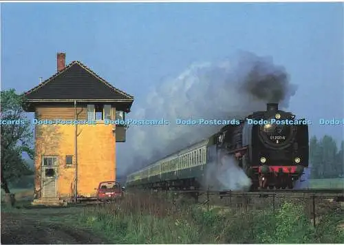 D190991 Schnellzuglok bei Gotha. Herbert Thieme. Grafik Design Peter Kristandt