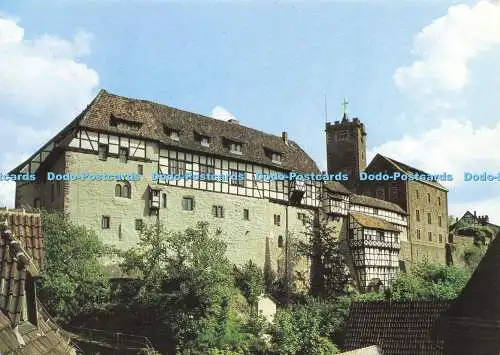 D191013 Eisenach. Die Wartburg von Nordwesten. Auslese Bild. Richter. Suhl