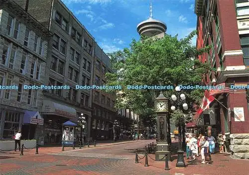 D189352 Kanada. Vancouver. B. C. The Gastown Steam Clock. Natural Color Producti