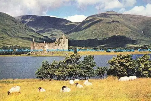 D189354 Argyll. Loch Awe. Schloss Kilchurn. J. Arthur Dixon