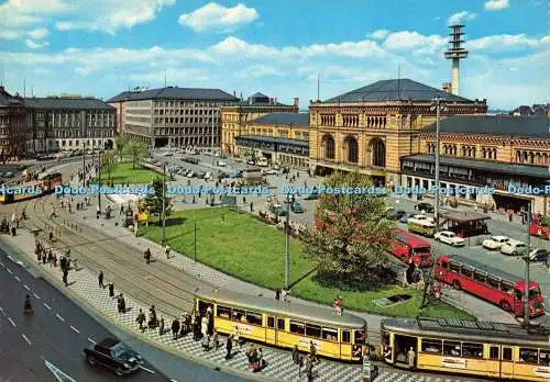 D191039 Hannover. Ernst August. Platz und Hauptbahnhof. Traga. Garbrecht. Krüger