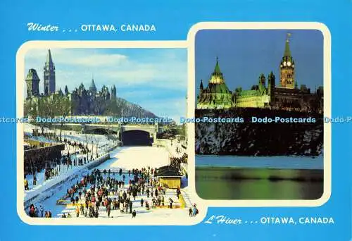 D189458 Kanada. Ottawa. Winterspaß in der Hauptstadt Kanadas. National News. Premiere. M