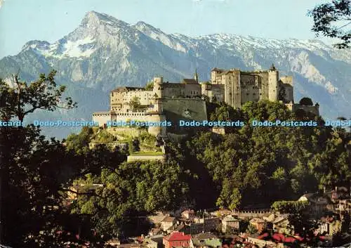 D191148 Die Festspielstadt Salzburg. Die Festung Hohensalzburg mit der Un