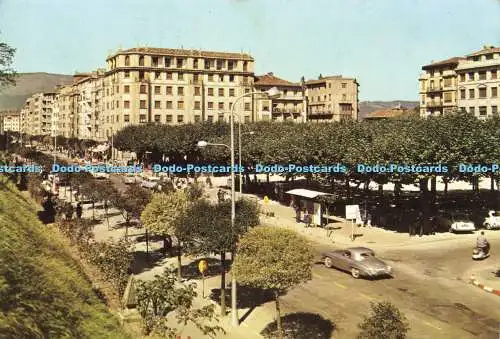 D189494 Irun. Colombus-Promenade und Spanien-Platz. Naylla