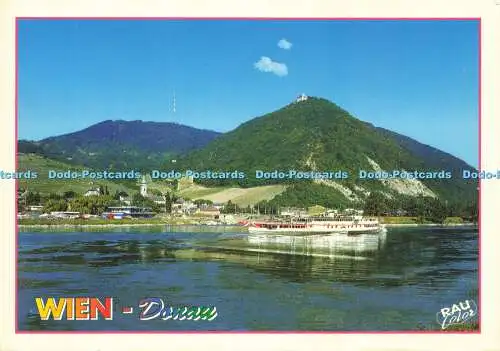 D191156 Wien. Donan. Farbe Rau. 1995