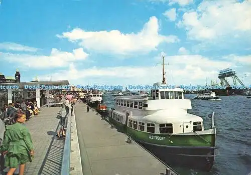 D191192 Hamburg. St. Pauli Landing Stage. Hans Andres