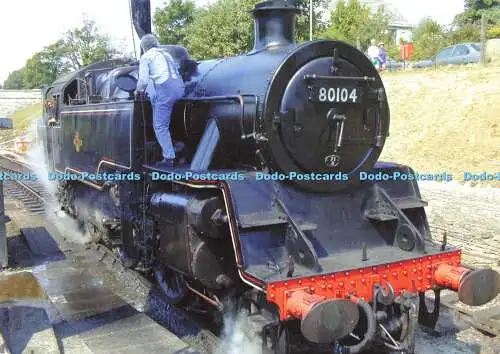 D191193 Standard Class Four Tank 80104. 2 6 4 T. Nimmt Wasser an Swanage Stati auf