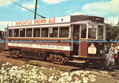 D191205 6. Gateshead No. 10. Eindeckiger elektrischer Straßenbahnwagen Baujahr 1925. von der