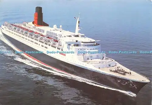 D191210 Queen Elizabeth 2. Bruttonnage 66. 451. Cunard Line. Great Britain Pri