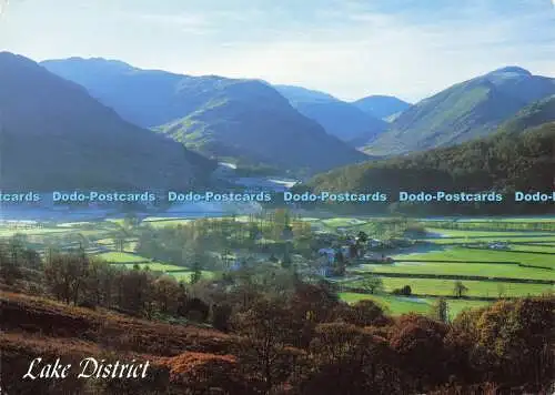 D191219 Lake District. Borrowdale von Above Rosthwaite. J. Salmon. Kamerafarbe