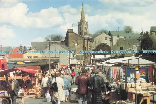 D189559 Clitheroe. Markt. Fotografisches Erbe. Nr. 8. Ribble Valley Heritage