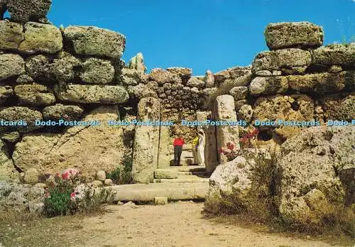 D189562 Gozo. Ggantija Tempel. Bemerkenswerte Ruinen eines Tempels, der dem Ph gewidmet ist