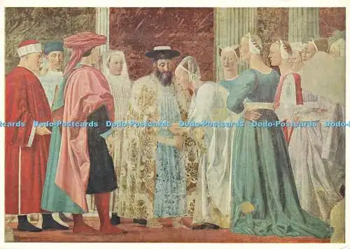 D189696 Piero della Francescana. Il Ricevimento della Regina di Saba. Arezzo. Sa