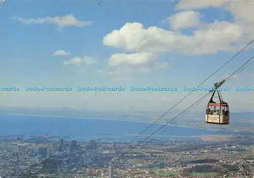 D189743 Table Bay Panorama. Hafenerweiterungen deutlich zu sehen. Tafelberg Aeri