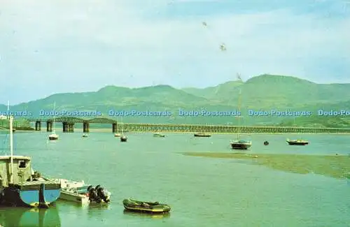 D189748 Barmouth. Die Straßenbrücke. District View Verlag. 1989