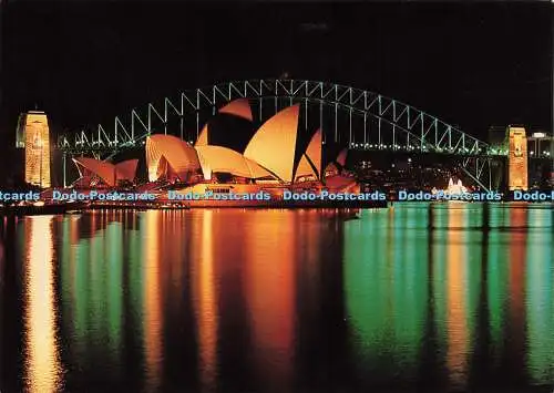 D191417 Opernhaus und Harbour Bridge. das Symbol von Sydney. Bartel Photography