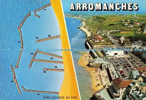 D189763 Arromanches. Voir Legende au Dos. Le Goubey. Produktion Leconte. Multi V