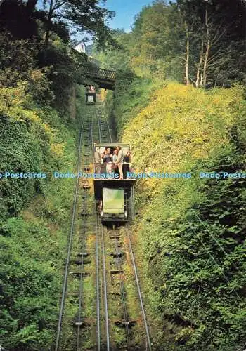 D191614 Devon. Lynton. The Cliff Railway. J. Arthur Dixon. 1980