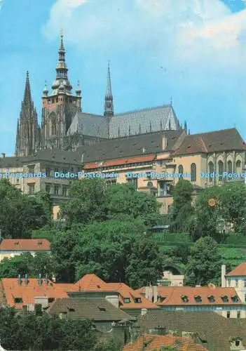 D191713 Praha. Die Prager Burg Hradschin. Drücken Sie C. T. K. Foto