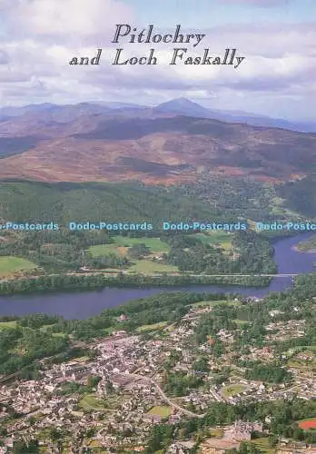 D191715 Pitlochry und Loch Faskally. Whiteholme. Schottland im Fokus. 2001