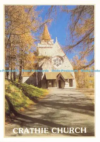 D191716 Kincardine. Crathie Church. in der Nähe von Balmoral. John Hinde. J. Arthur Dixon.