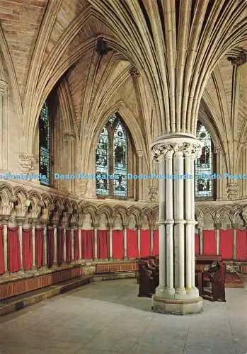 D191751 Lichfield Cathedral. Das Kapitelsaal. Topische Presse. Pitkin Bild