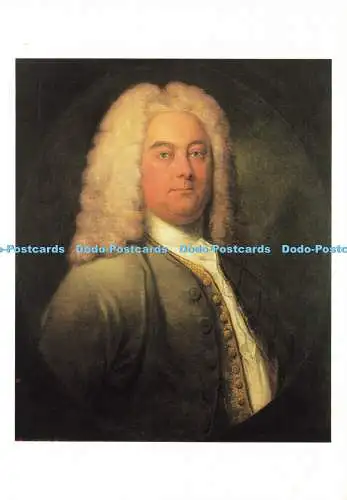 D191754 Porträt von Händel. von Hudson. The Royal Society of Musicians of Great B