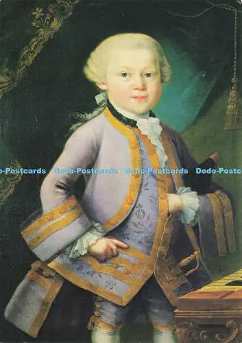 D191757 Mozart im Galakleider. Wolfrum