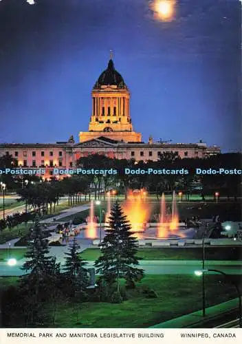 D191763 Kanada. Winnipeg. Memorial Park und Manitoba Legislative Building. Henry