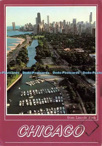 D191953 Chicago. aus Lincoln Park. John Hinde. Frottee Schultern. 1988