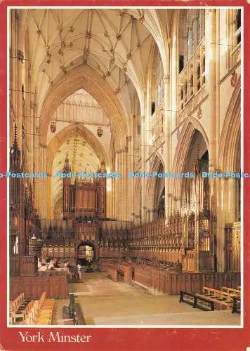 D1976 York Minster. Der Chor schaut nach Westen. Richter. C 3967 X