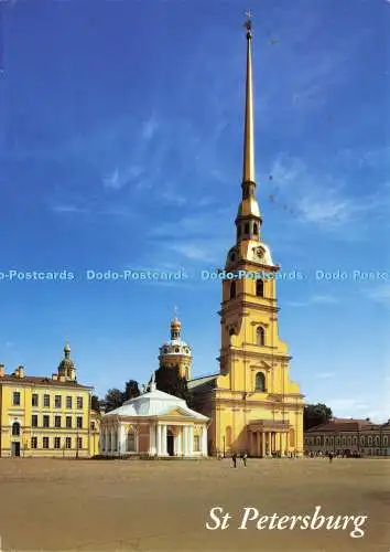 D1986 St. Petersburg. Festung St. Peter und Paul. Alfa Farbe