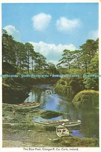 D168018 Irland. Der blaue Pool. Glengariff. Co. Kork. Bailey. Gibson. P.C. Colo