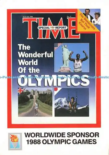 D168037 Zeit. Die wunderbare Welt der Olympischen Spiele. Worldwide Sponsor 1988. Olymp