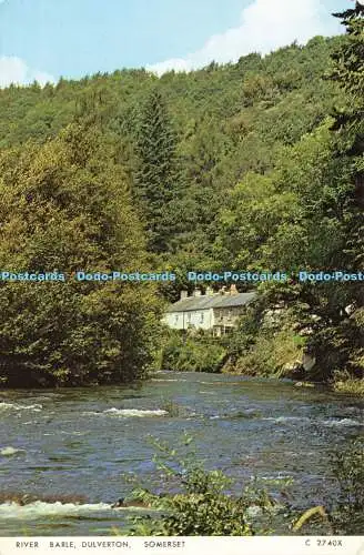 D168043 Somerset. River Barle. Dulverton. Richter. C. 2740. X