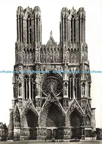 D168059 Reims. Marne. La Cathedrale Notre Dame. Service Gewerbedenkmäler Seine