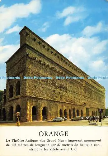 D168102 Orange. Le Theatre Antique Le Grand Mur. Mrz