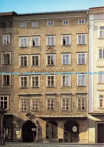 D168134 Salzburg. Die Mozartstadt. Geburtshaus Mozart. MM