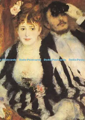 D168295 Die Theaterkiste. La Loge. Auguste Renoir