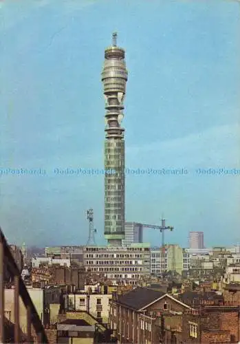 D168310 Post Office Tower London. Von Western District Post Office. Rathbone Pl